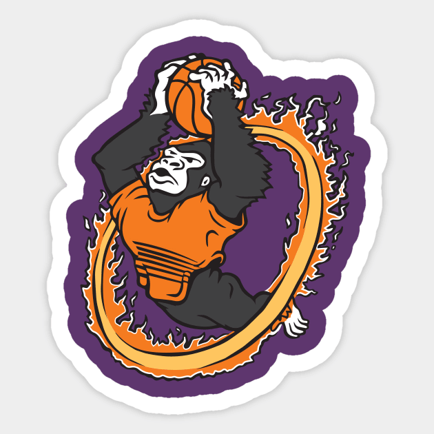 Phoenix Suns Sticker by stayfrostybro